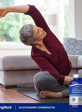 氨糖软骨素美国原装进口中老年关节膝盖疼痛软骨钙片朴诺官方正品