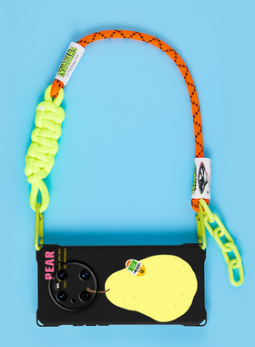 适用华为mate50手机壳背带新款黑色p40/50pro带挂绳可背mate30pro腕带手拎mate50pro防摔Pura 70原创个性m40