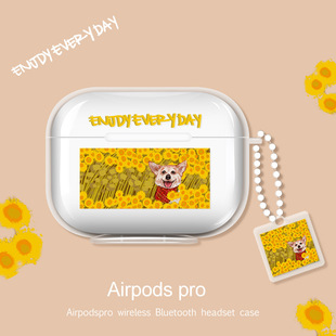 适用新款 airpods3保护套第三代透明硅胶原创复古苹果无线蓝牙耳机airpods3耳机套3代壳ins风油画airpod保护壳