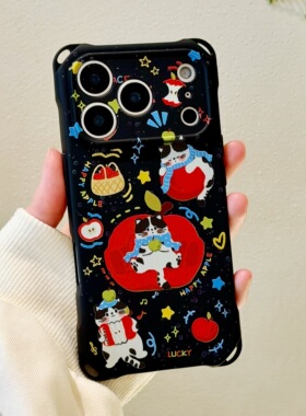 原创苹果沙发猫适用于iphone16promax华为mate70手机壳创意新款苹果17pro小众卡通可爱pura80斜挎挂绳15plus