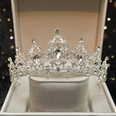 儿童公主生日皇冠头饰女童王冠发夹发箍走秀小女孩发饰儿童配饰