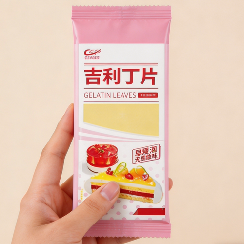 吉匠吉利丁片可食用家用自制奶酪棒吉利丁粉慕斯粉蛋糕烘焙材料