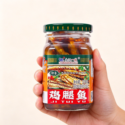 永汉一族鸡腿鱼罐头家庭装海鲜熟食潮汕下饭罐头广东特产即食菜