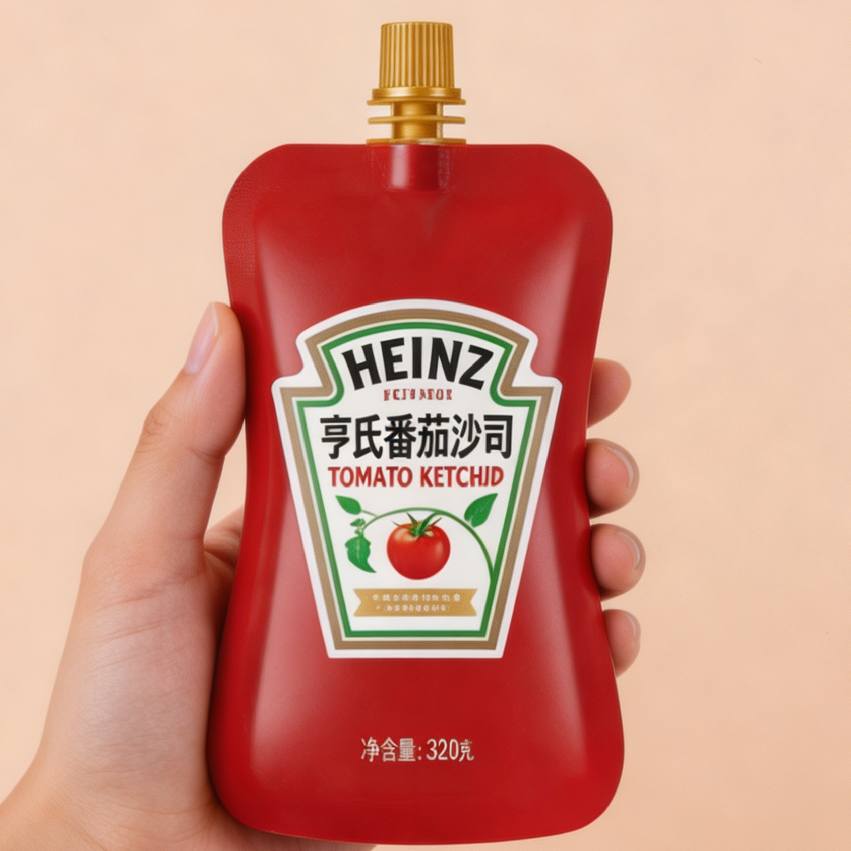 亨氏番茄酱沙司沙拉酱辣椒酱商用家用手抓饼寿司汉堡披萨薯条蘸酱
