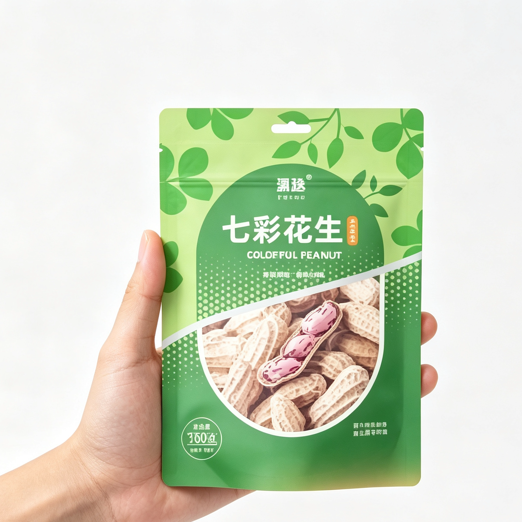 滇脉水果花生礼盒装新货黑花生带壳晒干生熟七彩花生米云南特产
