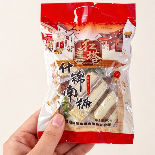 红塔什锦南糖酥糖老式杂糖芝麻糖花生糖特产零食糕点年货小吃糖果