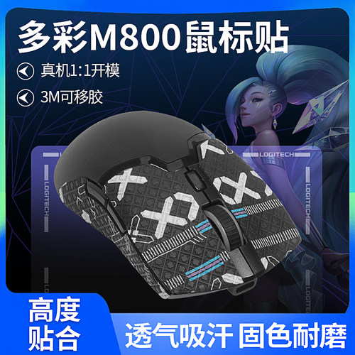 多彩M800pro鼠标防滑贴