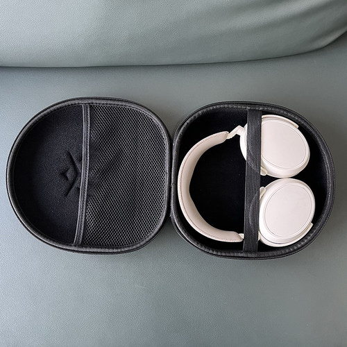 适用HAYLOU S35耳机包嘿喽s35收纳包头戴式手机电脑通用耳麦专用硬盒保护套抗压防摔便携手提包男女学生黑色