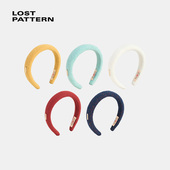双成记绵羊毛毛呢复古高颅顶发箍 多色过年LOST PATTERN