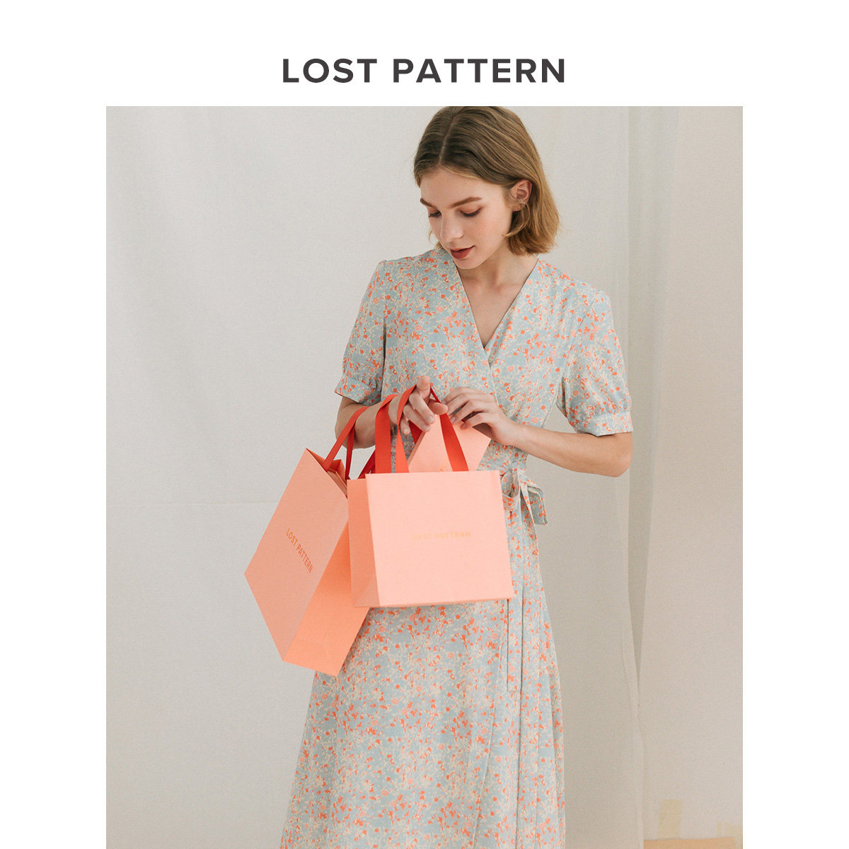 双成记 丝巾礼品袋 手提袋 | 不退不换 | 单拍不发货lost pattern