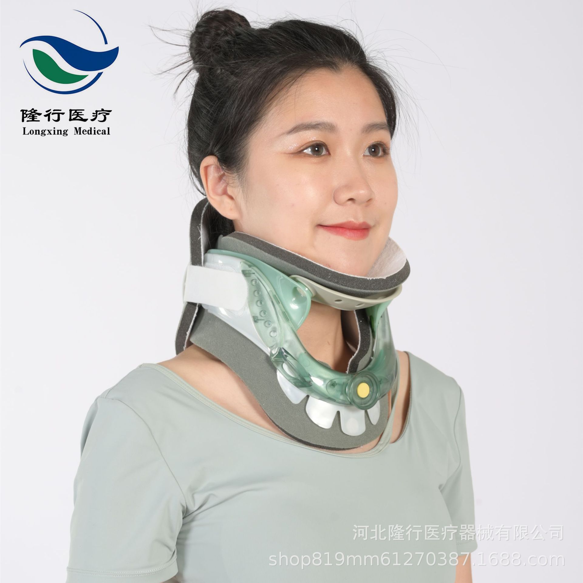 可调升降颈托脖子颈椎支