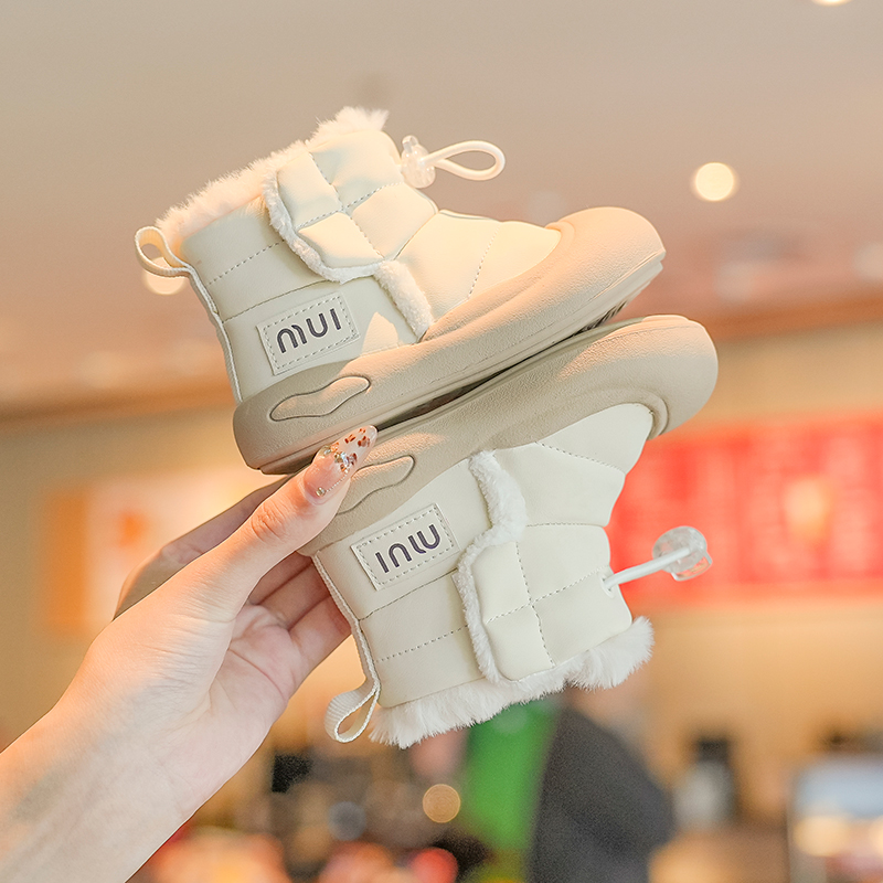 宝宝雪地靴小童东北大棉鞋