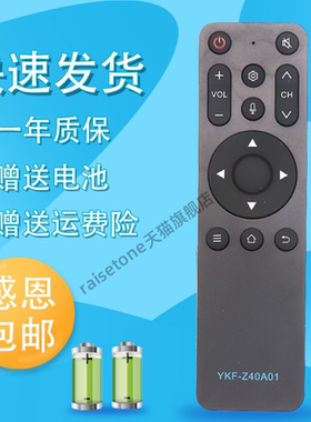 适用于用于熊猫液晶电视机遥控器 YKF-Z40A01 55F6S 50F4AK 无语言