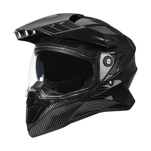 新国标3C认证越野盔拉力盔双镜片DOT摩托车男女机车山地速降全盔