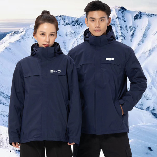 优曼德吉利比亚迪冲锋衣工作服