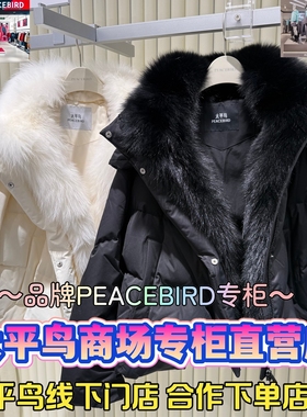 太平鸟女装2025冬款国内代购羽绒服A1ACF4501M2/A1ACF4501-2499