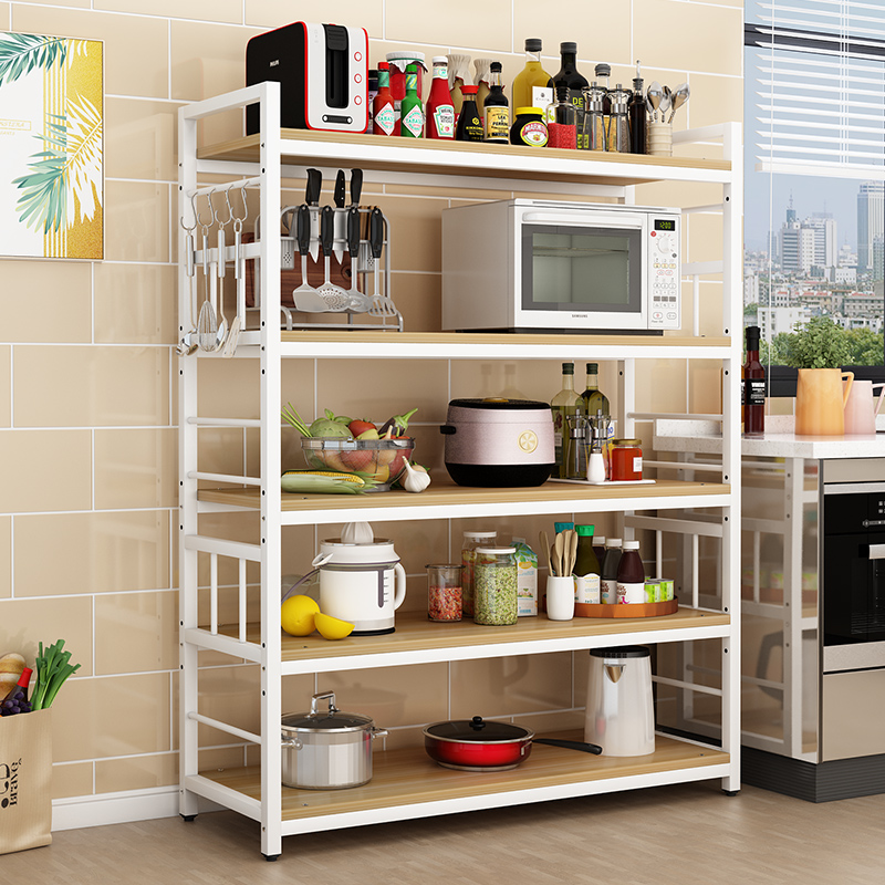 厨房置物架微波炉落地多层收纳架