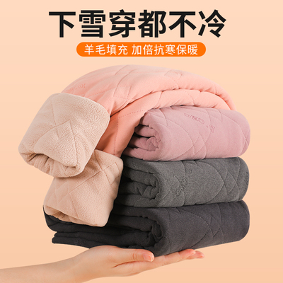 儿童保暖裤加绒加厚棉裤校服神器