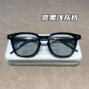 浅灰色太阳镜男防紫外线开车专用偏光近视茶色墨镜女高级感显脸小