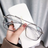 Костюма Blogen Glasses мужской миопия Изменение цвета, плоский свет, Чен -Вейтинг, тот же прилив глаз Бренд Anty -Blue Light Net Red Tide