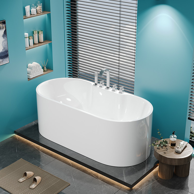 家用成人浴缸小户型圆形厂家直销