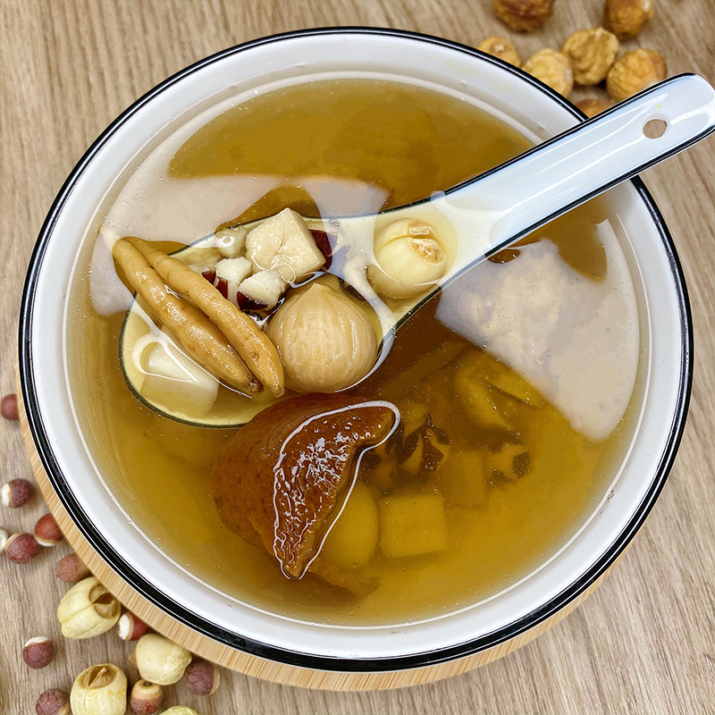 小孩太子参陈皮茯苓调理脾胃益脾开胃儿童小儿煲汤料广东汤料包