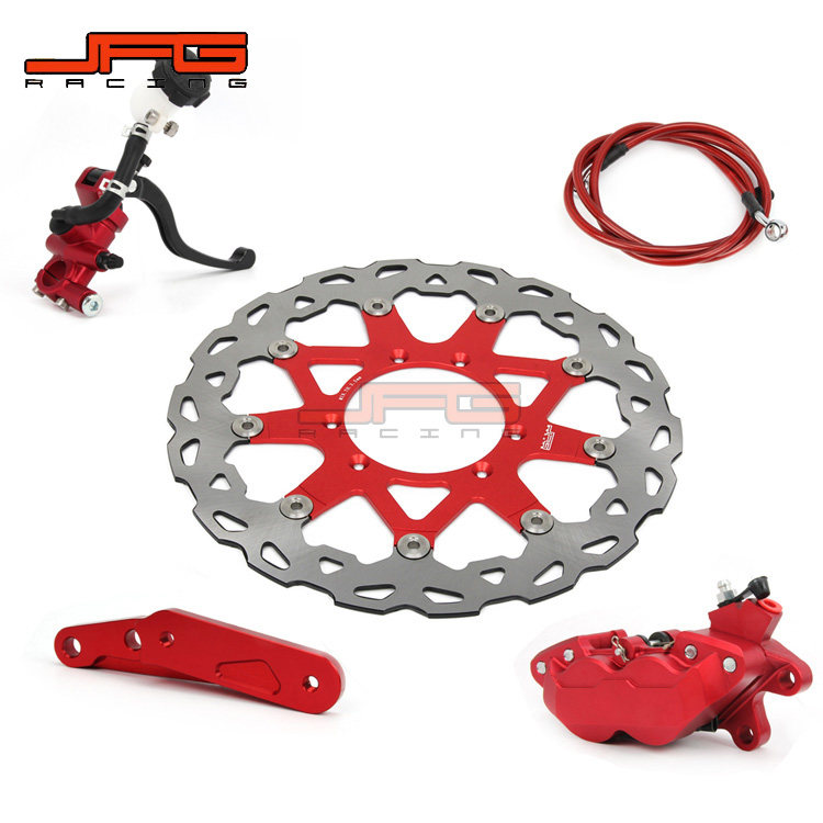 适用本田cr125r/250r/crf250x/250r/450r/450x浮动盘320mm刹车盘