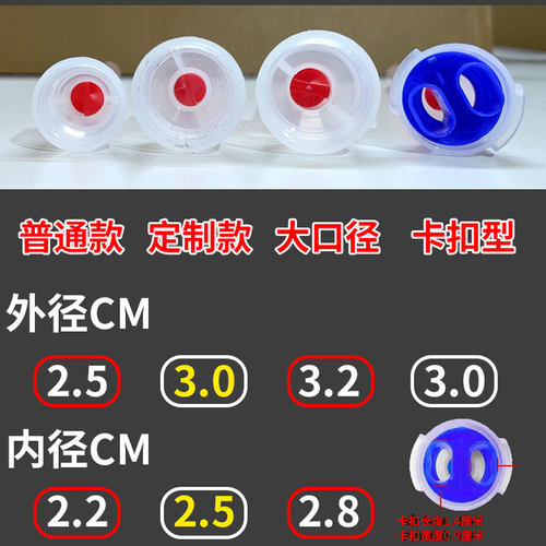 彩砂美缝剂3.2CM尖嘴胶嘴