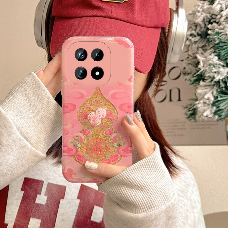 镂空闪粉葫芦适用vivoiqoo15手机壳iqoo13pro旋转12国潮11s金箔icoo10中国风9新款8新中式7爱酷3立体iq00硅胶