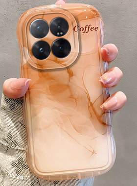 晕染大理石纹适用小米14pro手机壳13ultra黑色12spro小众12x硅胶12s软壳11por青春版10s韩系9个性civi3米mi女