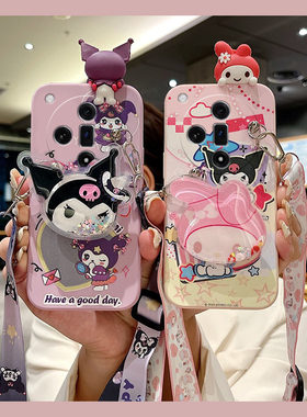 可爱库洛米适用oppofindx7pro手机壳findx6立体x5趴趴公仔x3斜挎x2ultra可背k12支架k11x硅胶k10女k9k7k5oppo