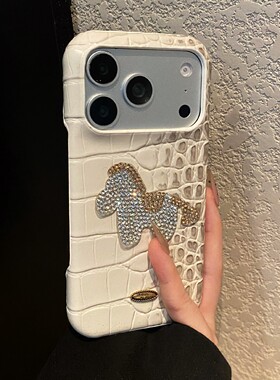 高级感拼色水钻小马适用vivoiqooneo11手机壳iqoo15鳄鱼纹13卡通iqneo10pro闪钻9spor+马年8十7se爱酷10/iq00