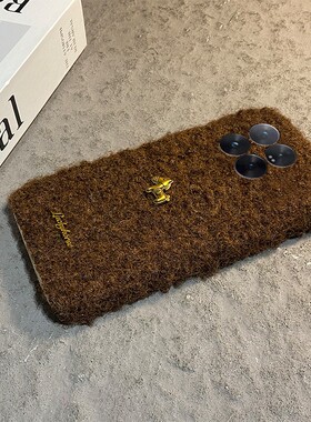 2026英文小马适用小米17手机壳15spro新年14ultra毛绒13立体12spo/12x卡通11青春版10秋冬mix4/8se/civi5/4/3