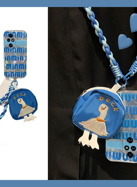 镭射字母适用华为荣耀200lite手机壳honor100pro蓝色90gt鸭子80零钱包70斜挎60se可背带v40i+x50十x40i硅胶女