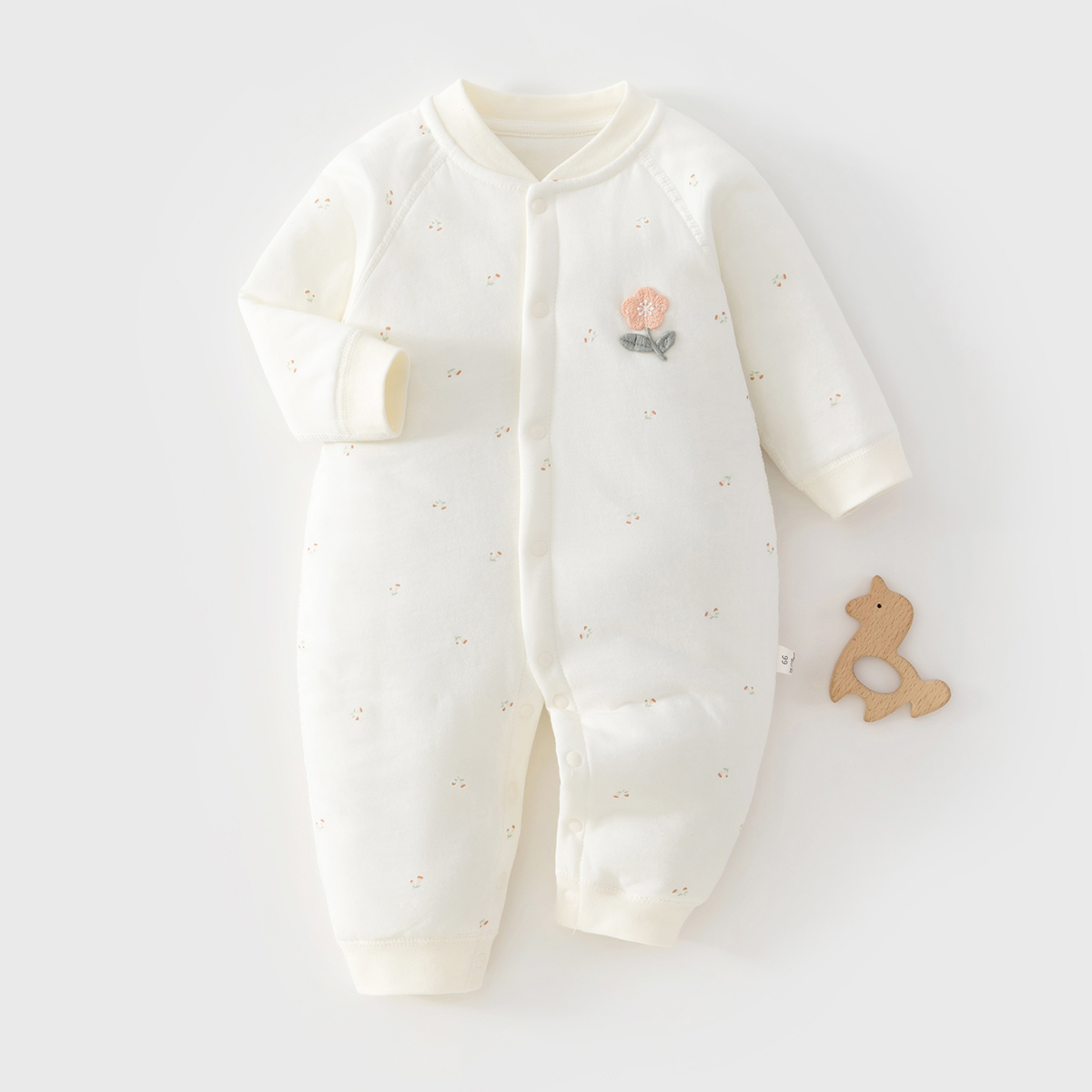 40g薄夹棉哈衣，纯棉A类