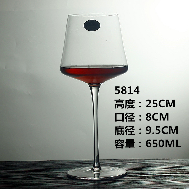 手工水晶红酒杯套装高脚