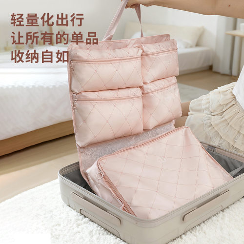 Y七合一挂式压缩收纳袋旅