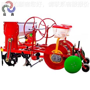 覆膜玉米播种机起施膜肥覆PUG膜播种一体机上打孔垄玉花生播米种