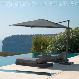 户外庭院遮阳伞防紫外线岗亭罗马伞别摊墅809阳台园室外太伞花摆