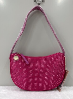 外贸尾货出英国FIORELLI时尚潮流百搭高质感亮晶晶单肩腋下包