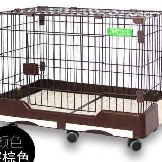 狗笼小中型犬室内带厕所泰迪小宠物犬猫笼兔笼别墅隔离围栏狗笼子