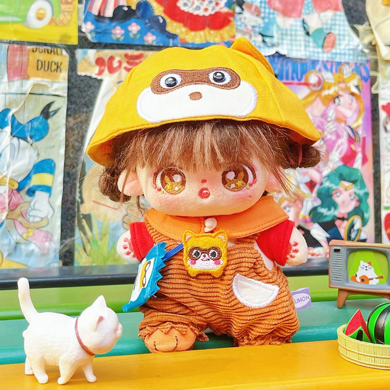 禧乐萌棉花娃娃15cm娃衣套装正版