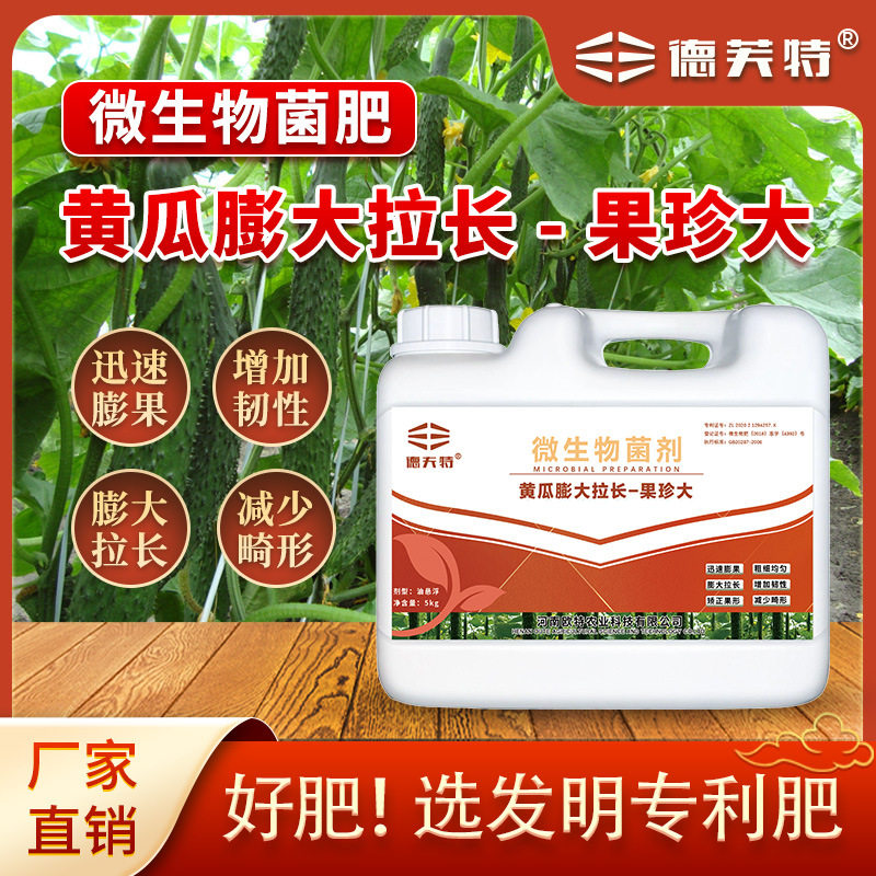 德夫特厂家直销黄瓜拉直拉长黄瓜生物菌肥