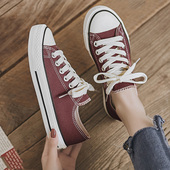 板鞋 人本大码 秋 女脚宽胖41 43百搭40一42休闲学生经典 女鞋 帆布鞋