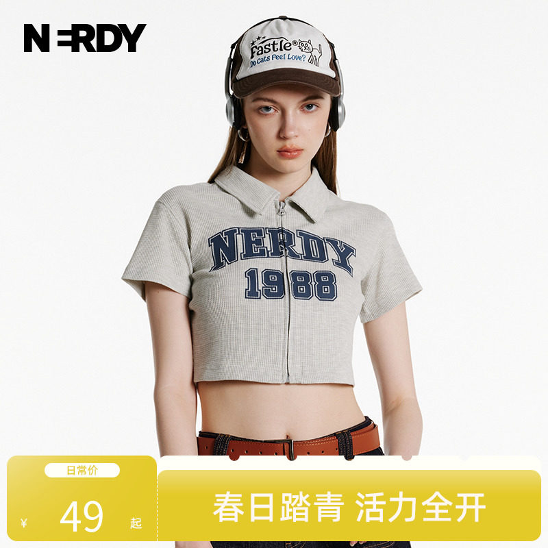 NERDY2024��װ�¿�ײɫ��ĸ�Ը����ô�����������T�����¶���Ů