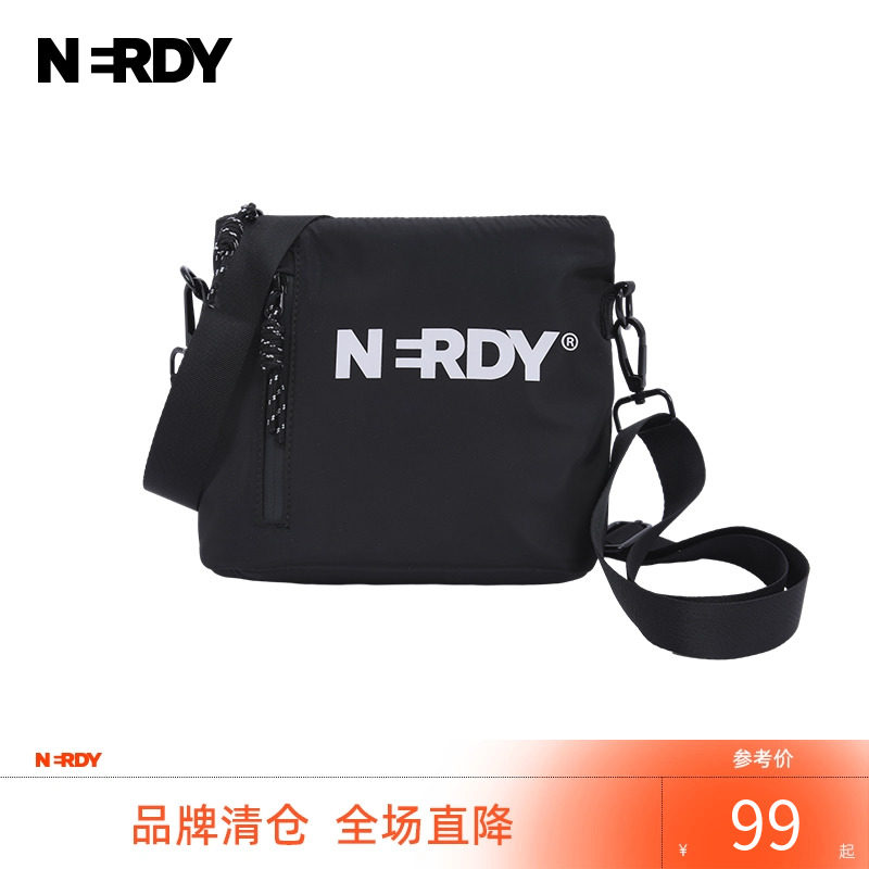 nerdy韩国潮牌户外运动斜挎小包单肩包女包