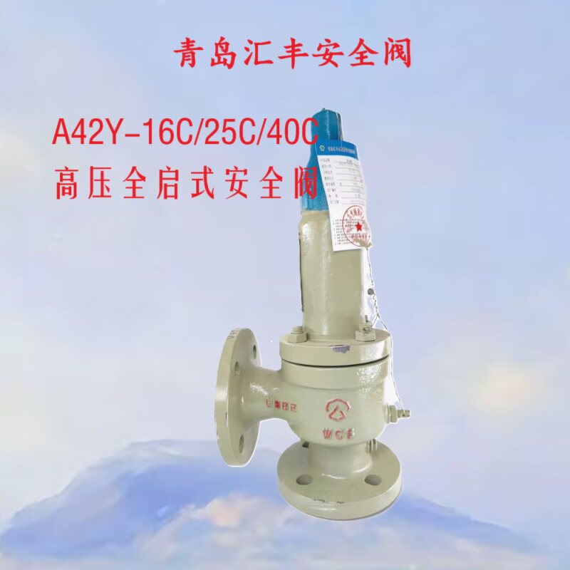 汇丰 A42Y-16C封闭式全启安全阀25C氧气氮气石油气专用泄压阀40C