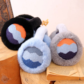 儿童耳罩男童冬季 防冻毛绒可折叠耳套耳包小孩耳暖护耳朵耳捂子