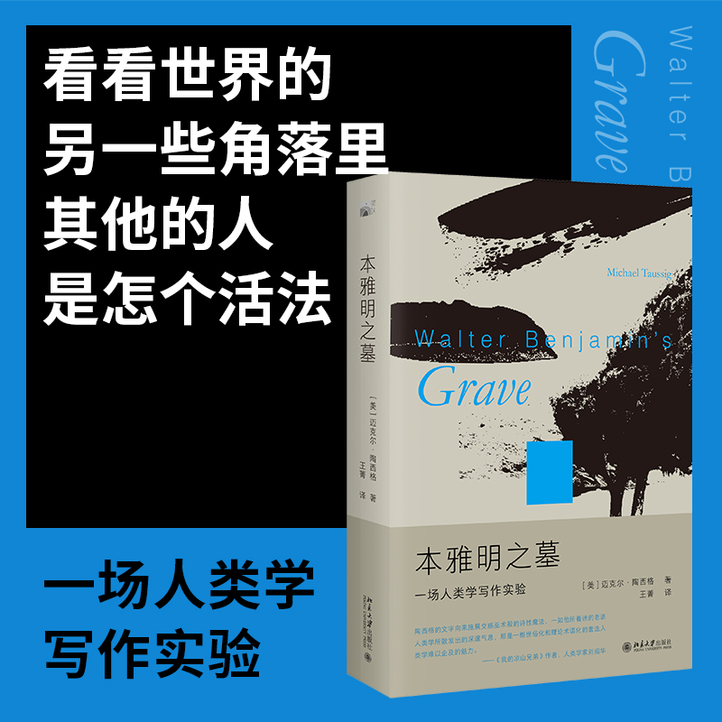 【当当网直营】本雅明之墓：一场人类学写作实验 迈克尔·陶西格带您聆听微妙之处，奇事不再遥远 北京大学出版社 正版书籍 书籍/杂志/报纸 宗教理论 原图主图