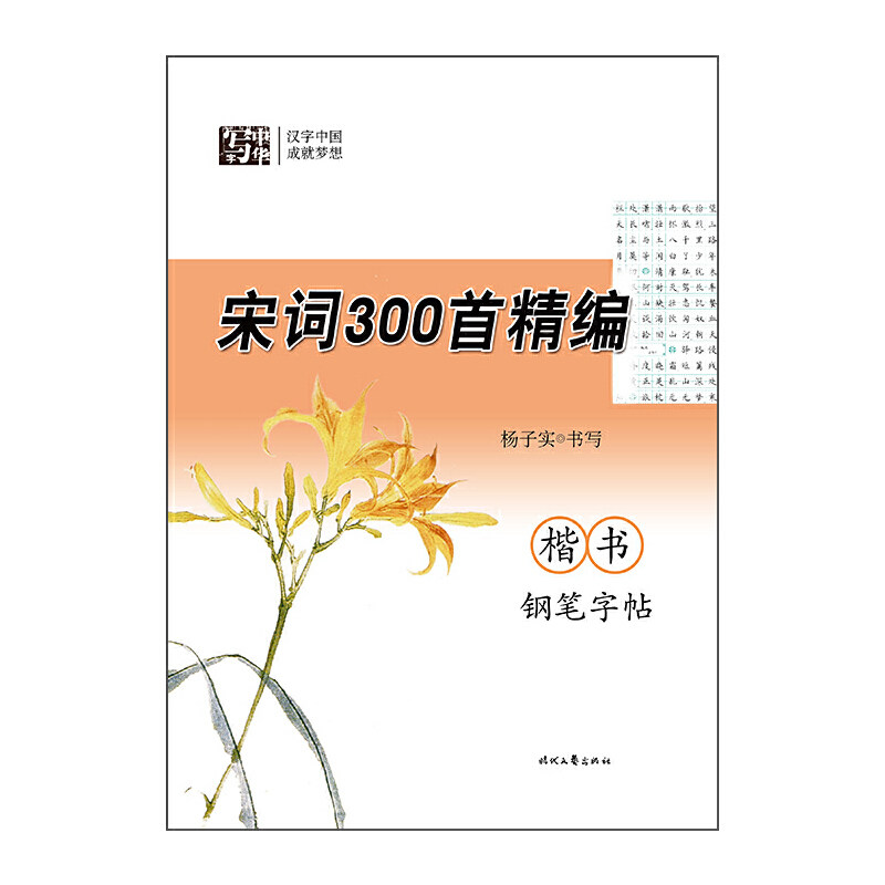 杨子实宋词300首精编楷书钢笔字帖